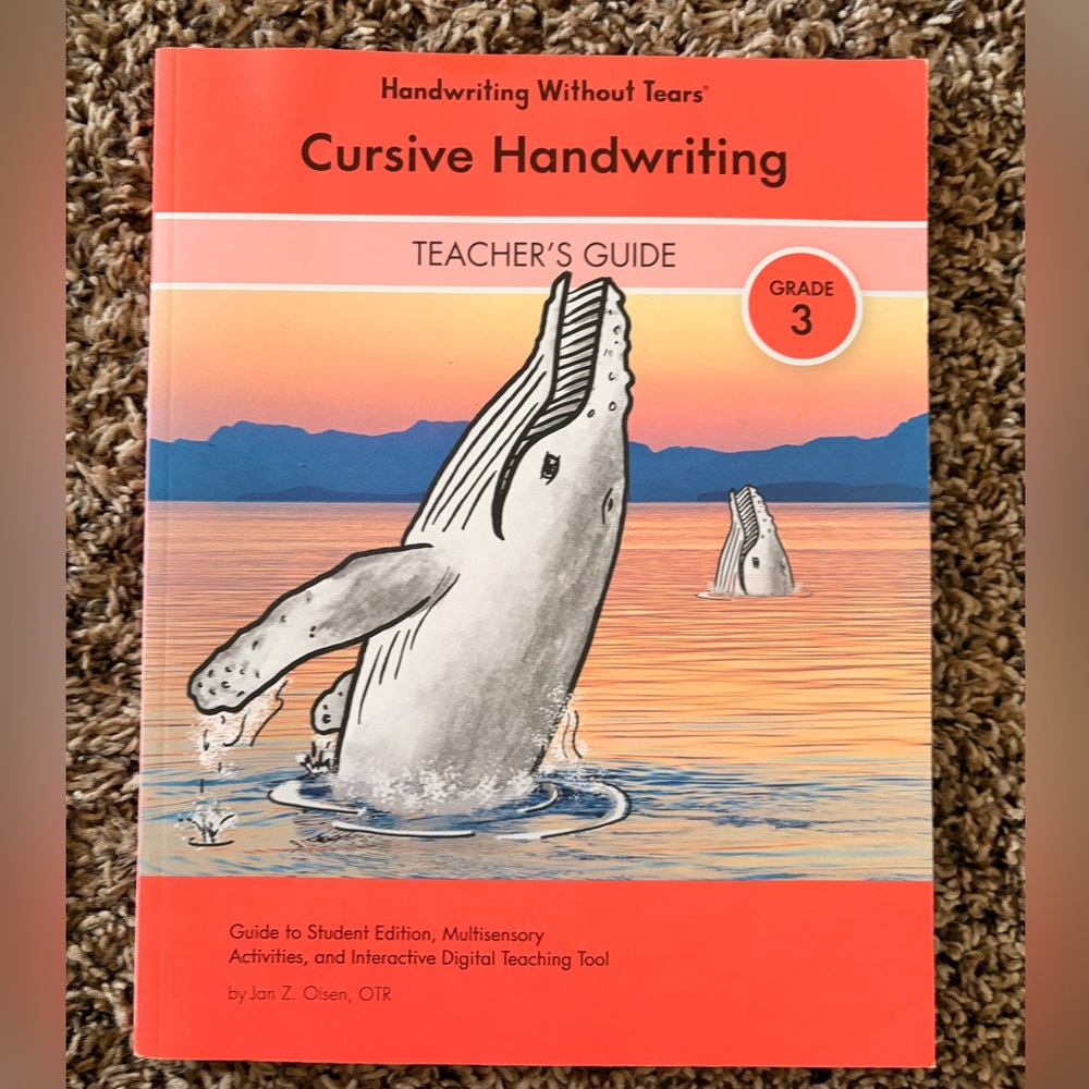 Handwriting Without Tears Grade 3 Cursive Teacher Guide